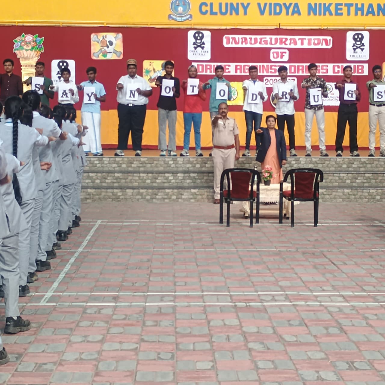 Drive Against Drugs (DAD) Club Inauguration at CVN