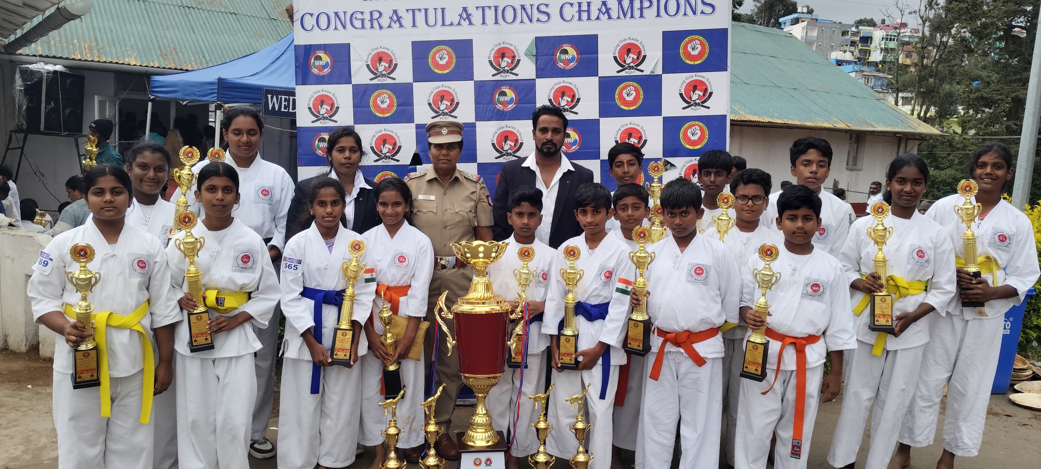 A Grand Victory in Karate