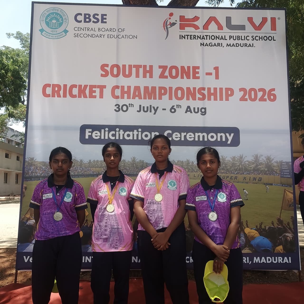 Cricket Champions Shine at South Zone-1 Championship 2026